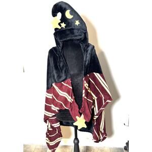 Berkshire Cuddy Buddies Hooded Wrap Throw Magic Wizard Harry Potter robe blanket